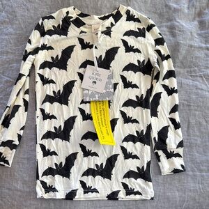 Kate Quinn Bat Print Long Sleeve Shirt